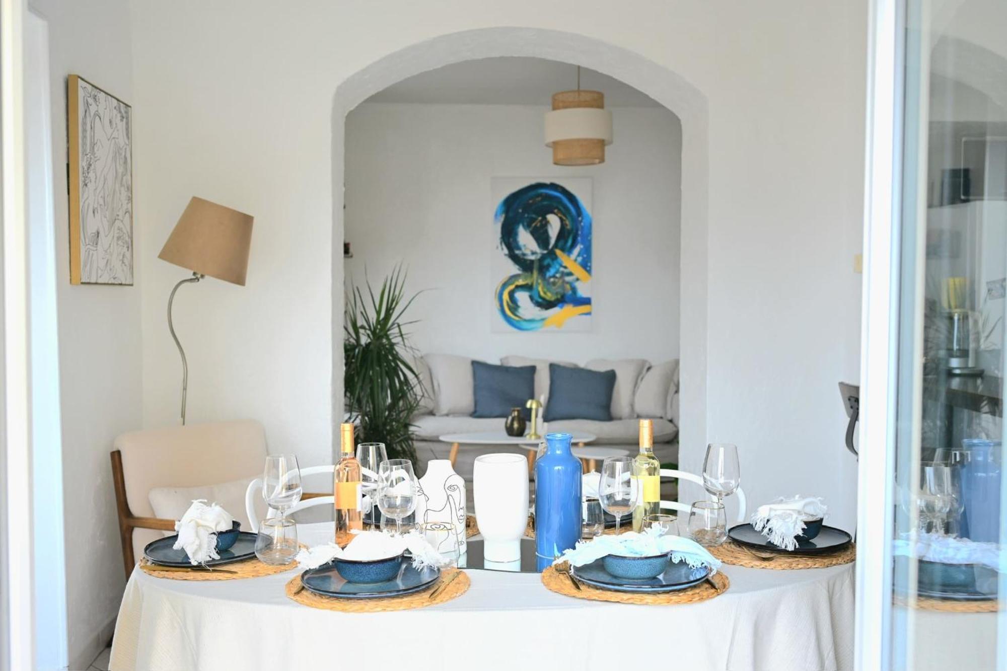 The Seaside Serenity - Calm & Charming Bay View Flat - Heart Of Villefranche Bagian luar foto