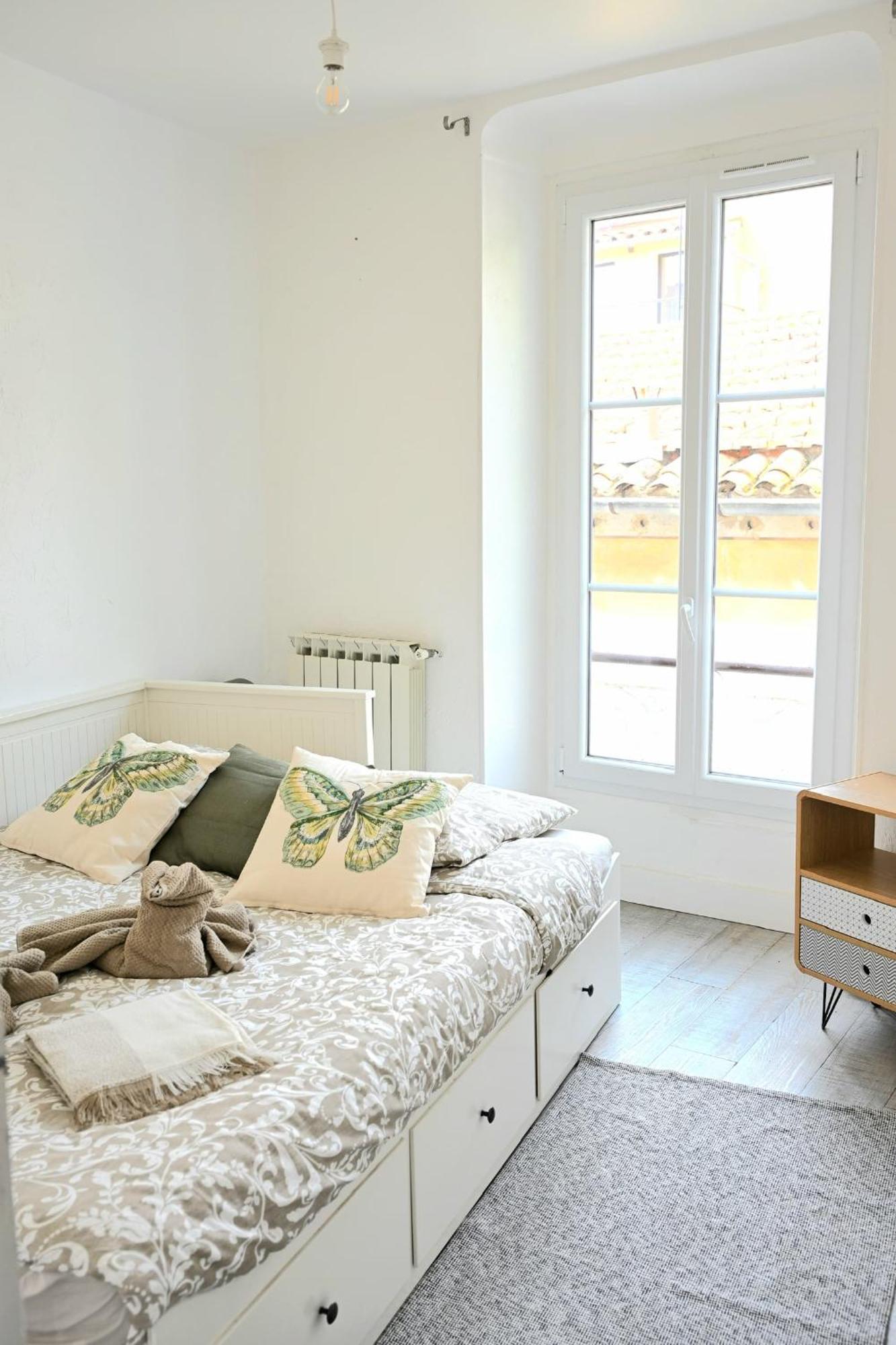 The Seaside Serenity - Calm & Charming Bay View Flat - Heart Of Villefranche Bagian luar foto