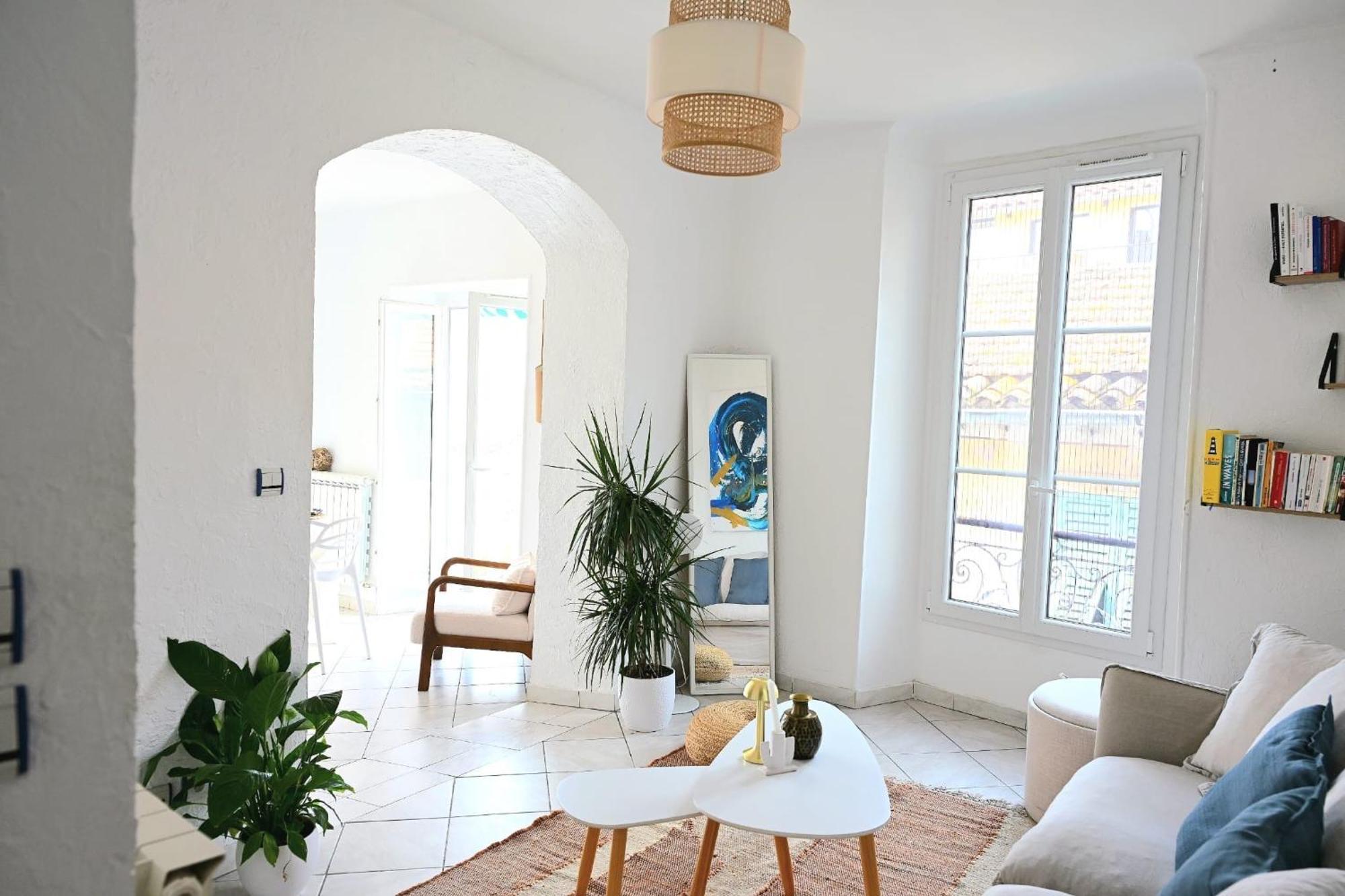The Seaside Serenity - Calm & Charming Bay View Flat - Heart Of Villefranche Bagian luar foto